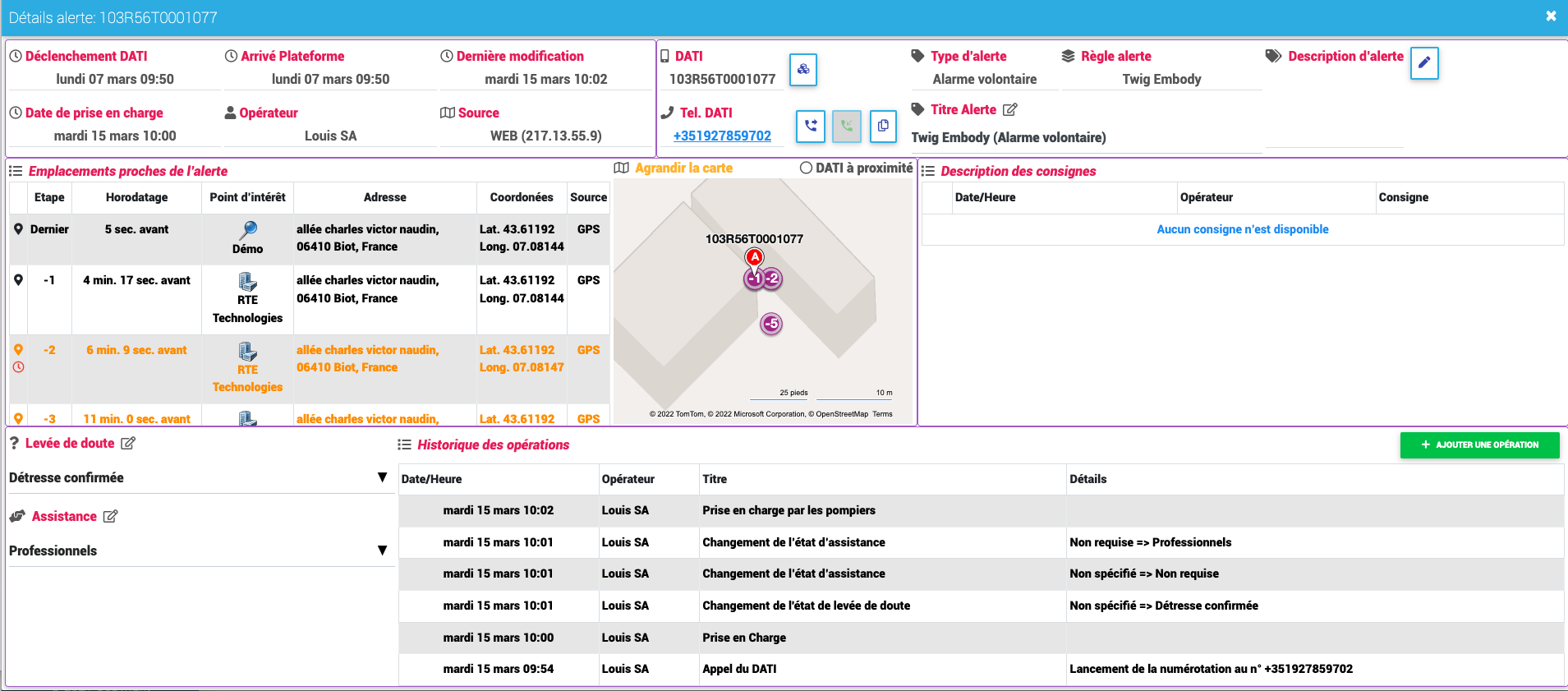 Portail SafeManagement personnalisable