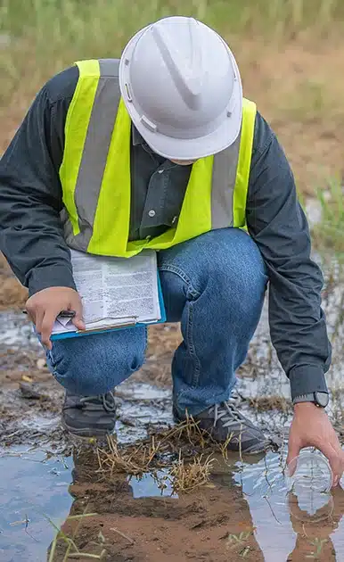 Travailleur en environnement extérieur