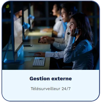 Gestion externe des alertes SOS, centre télésurveillance