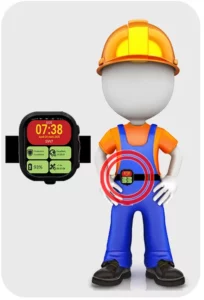 SafeWatch SW7 port ceinture
