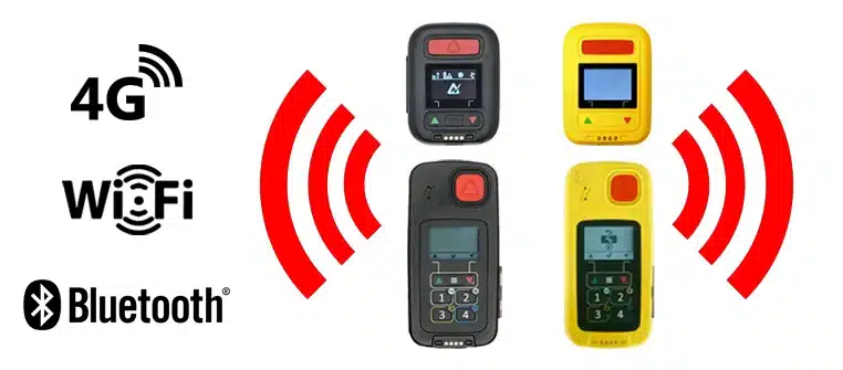 DATI envoi alerte SOS 4G wifi bluetooth