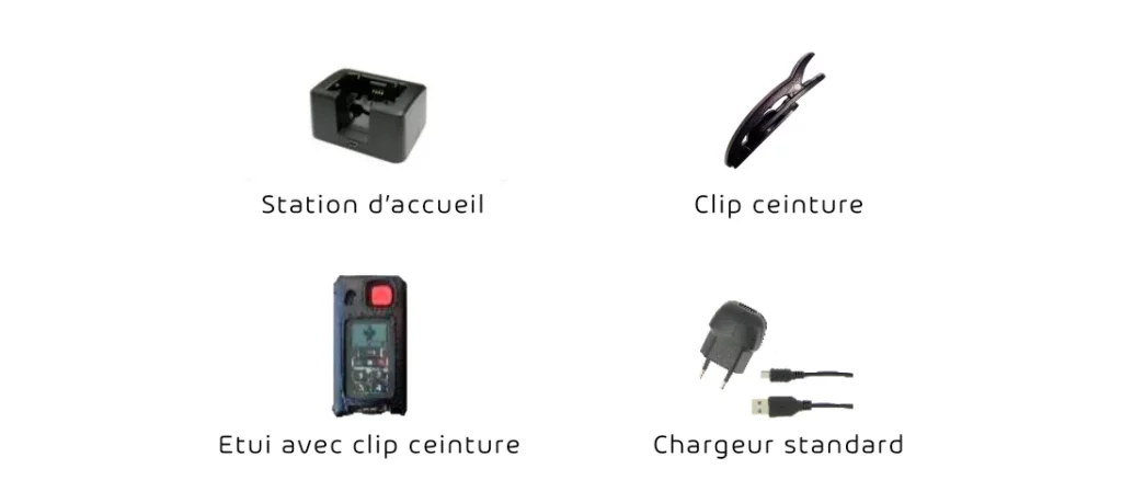 DATI compact 4 touches accessoires