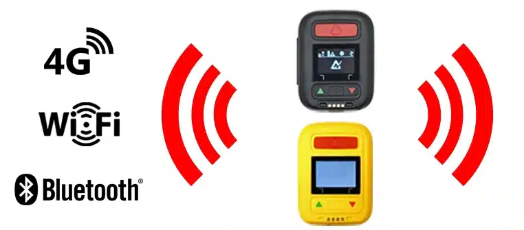 Envoi d'alerte par WIFI, 4G, Bluetooth