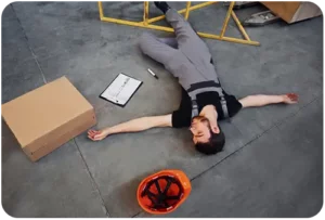 Accident : ouvrier inconscient après chute