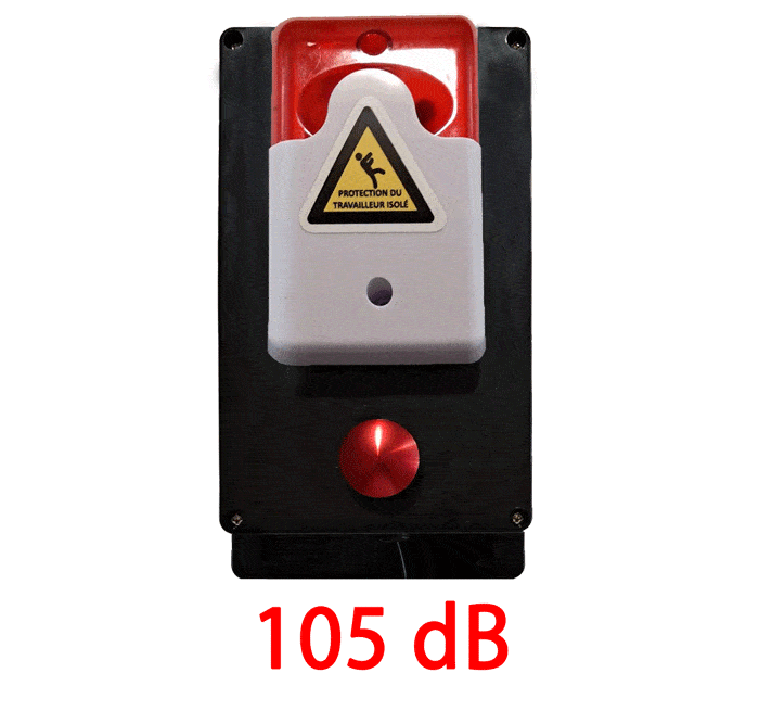 Sirène 105 dB pour milieux bruyants et industriels