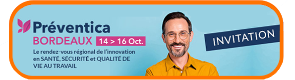 Téléchargez votre badge gratuit pour Préventica Bordeaux 2025