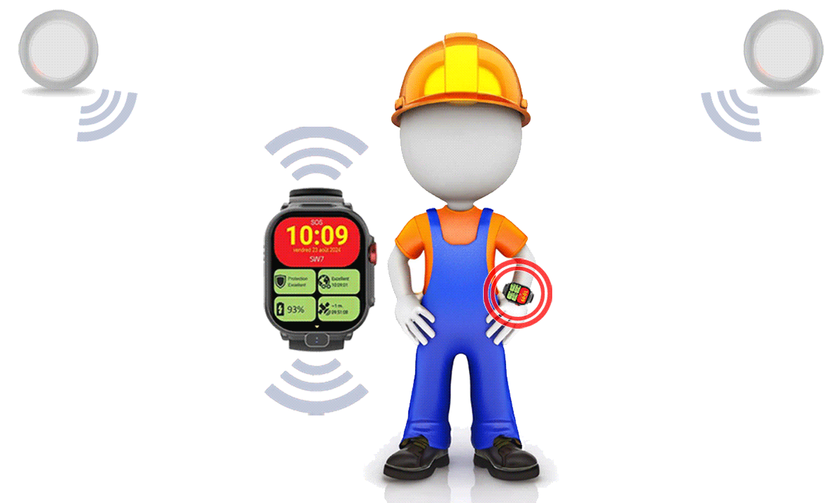 Le DATI détecte les balises à chaque passage.