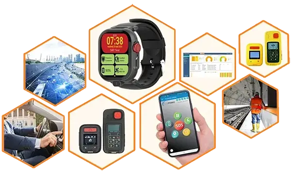 PTI Protection Travailleur Isolé, montre PTI, application PTI, boitiers DATI, ATEX - Géolocalisation de flottes