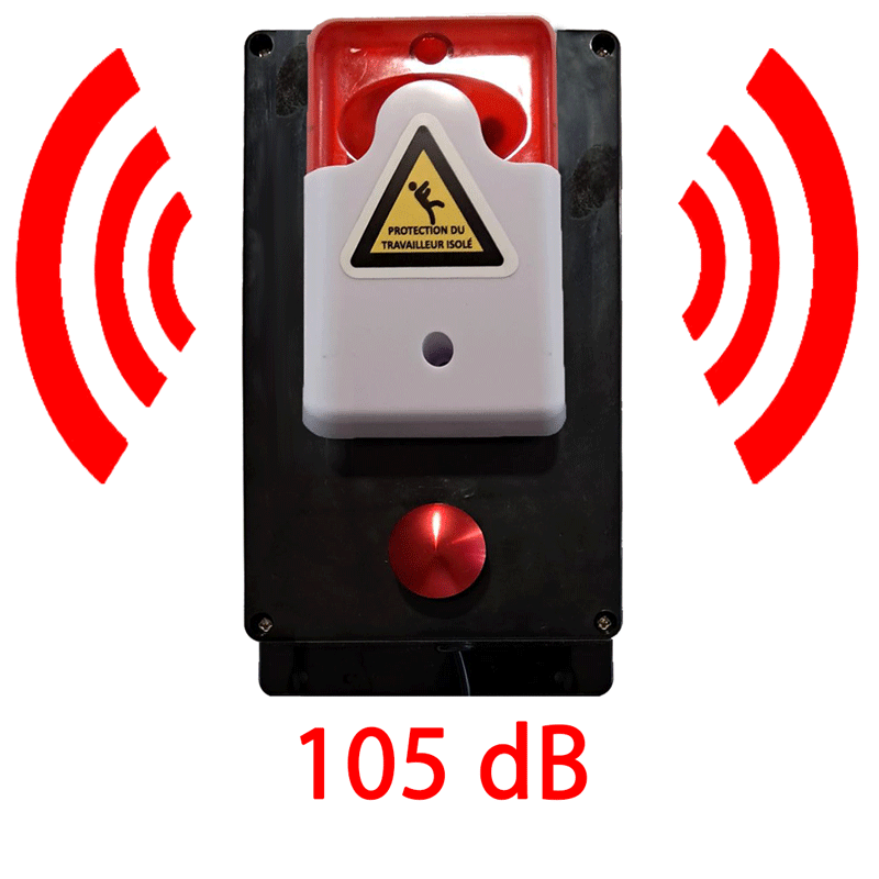 Sirène d'alerte 105 dB